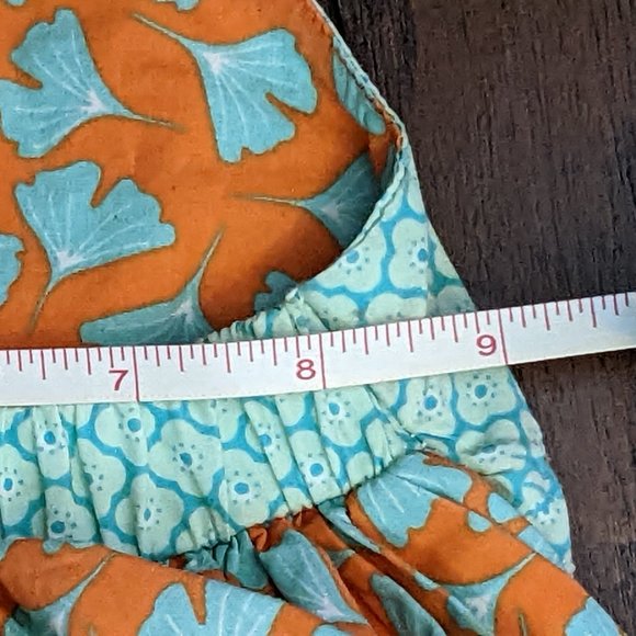 Jelly the Pug Pirate Ship Ruffle Halter Dress Size 2T - Picture 6 of 10